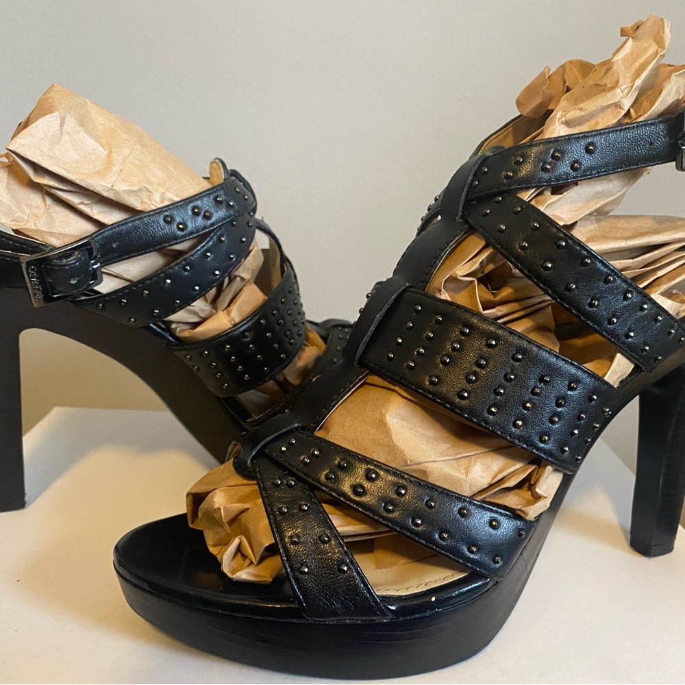 Calvin Klein Black Studded Women's Heels